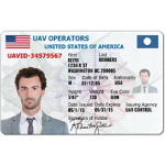 fake id pilot id card