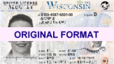 Wisconsin Fake ID | Scannable Wisconsin Fake ID Cards