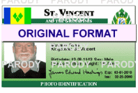 St Vincent Fake ID