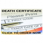 Fake Death Certificate REal Fake Death certificate